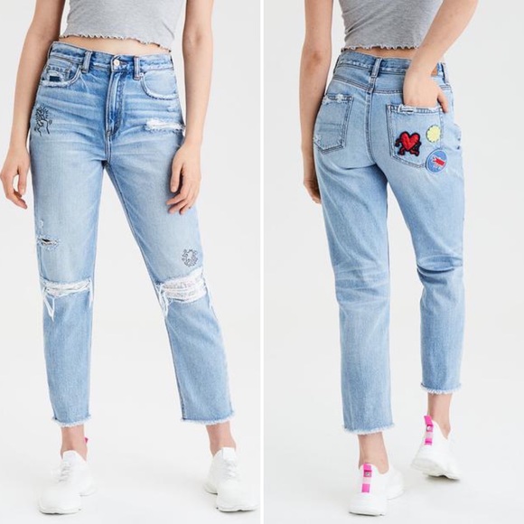 keith haring american eagle jeans